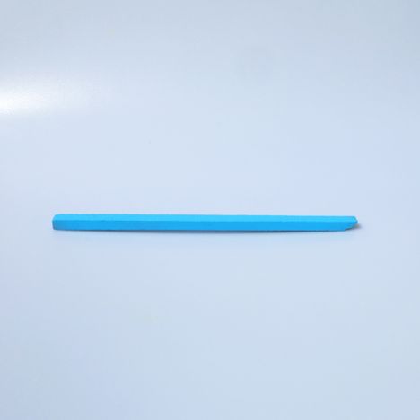 Blue line slate object art piece | Lauren Maria Hill